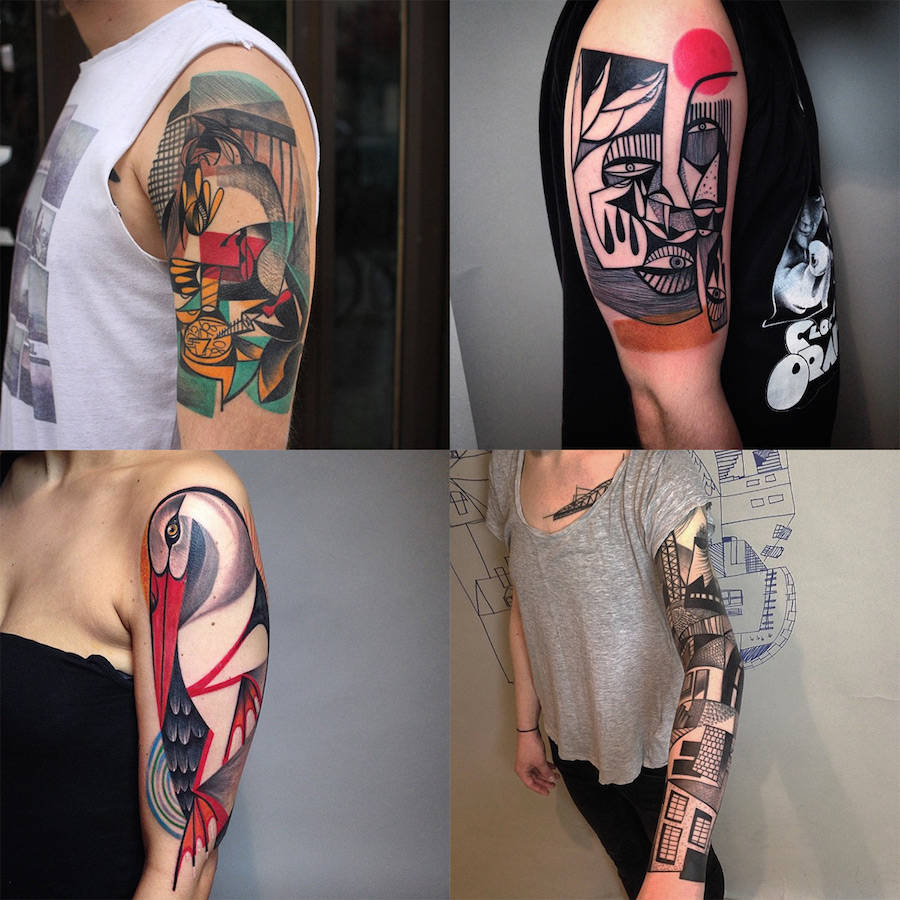 Cubist Tattoos